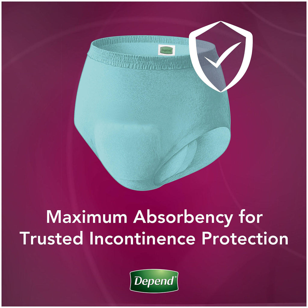 Depend Women's Silhouette Incontinence Underwear Maximum 3 Colors