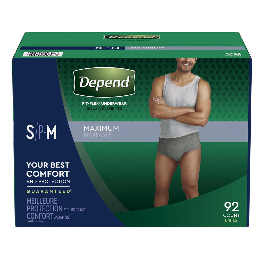 Depend Fit-Flex Underwear for Men (Choose Your Size) – Openbax