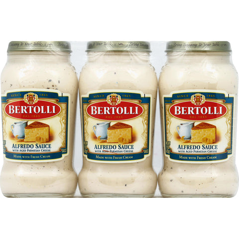 Bertolli Alfredo Sauce with Aged Parmesan Cheese (15 oz. 3 pk.)