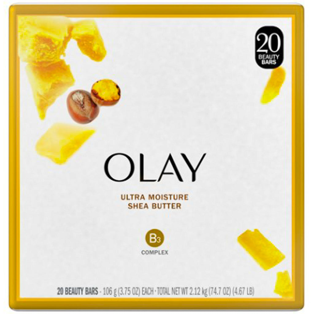 Olay Ultra Moisture Shea Butter Beauty Bar (3.75 oz. 20 ct.)