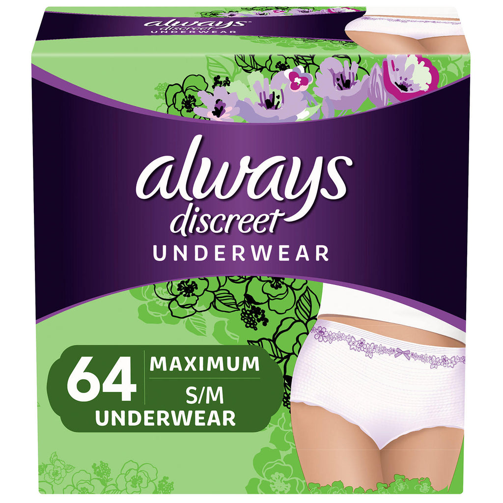 Always Discreet Incontinence Underwear for Women Maximum. Choose your –  Openbax