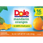 Dole Mandarin Oranges in 100% Fruit Juice (4 oz., 16 pk.)
