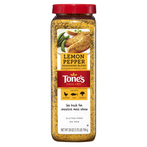 Tone's Lemon Pepper Seasoning (28 oz.) 2 pk.