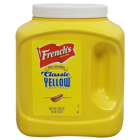 French's 100% Natural Classic Yellow Mustard (105 oz.) 2 pk.