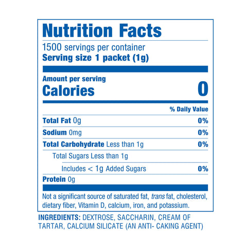 Sweet'N Low Zero-Calorie Sweetener Packets (1,500 ct.)