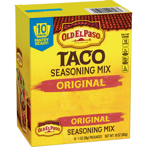 Old El Paso Original Taco Seasoning (1 oz., 10 pk.) 2 pk