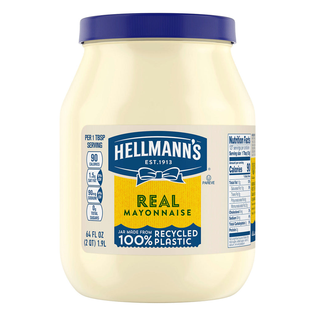 Hellmann's Real Mayonnaise (64 oz.) 2 pk.