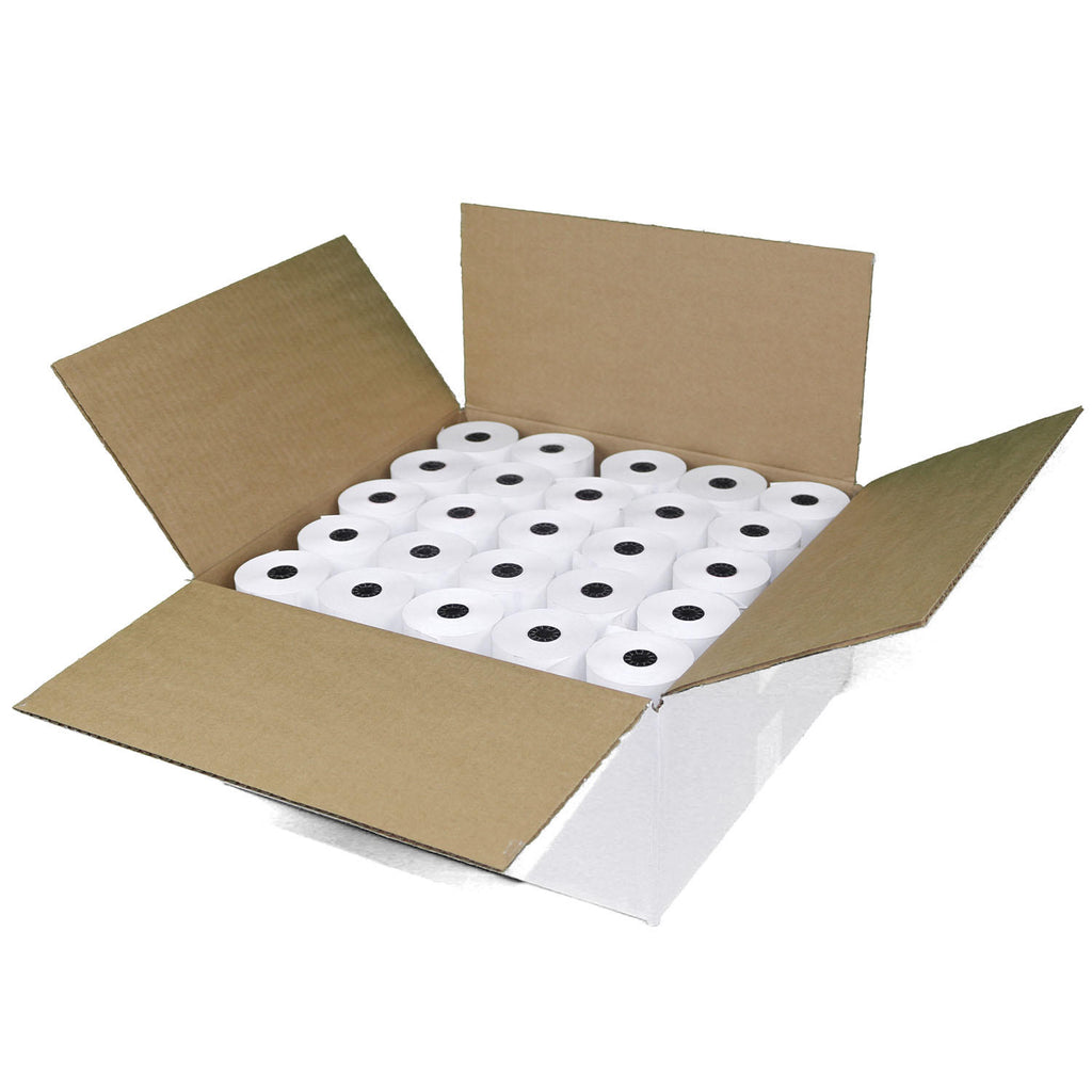 Alliance Thermal Paper Receipt Rolls, 3 1/8" x 220', White, 50 Rolls