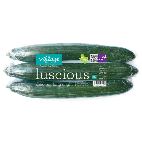 Seedless English Cucumbers (3 ct.)