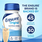 Ensure Original Nutrition Vanilla Meal Replacement Shakes with 9g of Protein (8 fl. oz. 24 ct.)