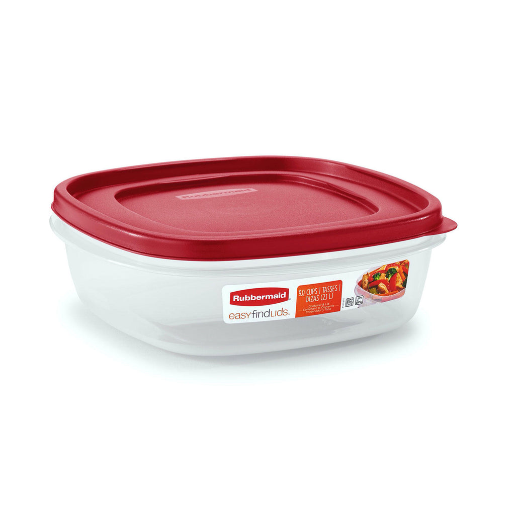 Rubbermaid Easy Find Lids Container & Lid 9 & 14 Cup Value Pack
