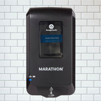 Marathon® Automated Soap Dispenser. Black. 6.5'' W x 4'' D x 11.7'' H