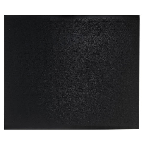 SuperMats Commercial-Grade Solid Vinyl GymMat. 50" x 60" (Black)