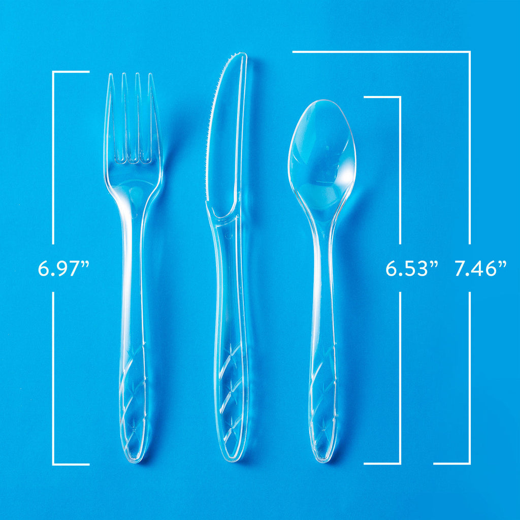 Member's Mark Clear Cutlery Combo Pack (360 ct.)