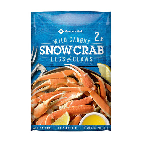 Members Mark Snow Crab Legs and Claws (32 oz.)