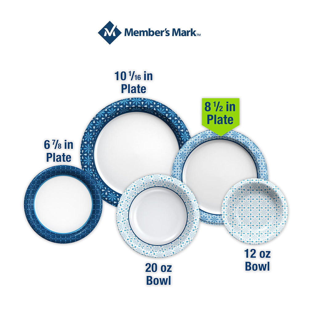 Member's Mark Ultra Lunch Paper Plates (8.5, 300 ct.) – Openbax