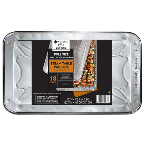 Reynolds Kitchens Aluminum 8 x 8 Cake Pans with Lids - 12 ct