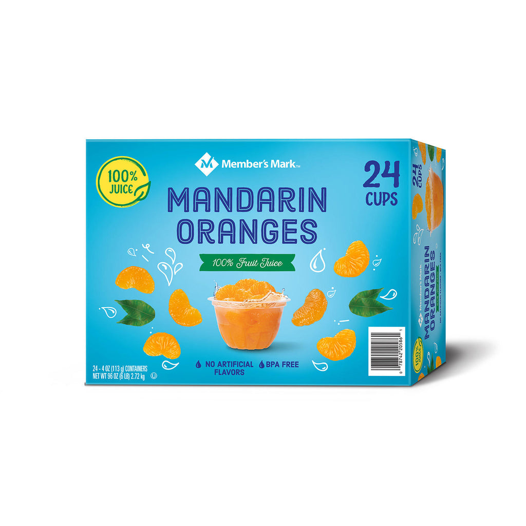 Member's Mark Mandarin Oranges (4 oz., 24 ct.)
