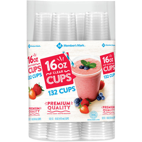 Member's Mark Members Mark Premium Quality Cups, Summer Colors, 18 Ounce  (180 Count)