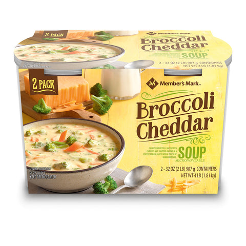 Member's Mark Broccoli Cheddar Soup (2 pk.)