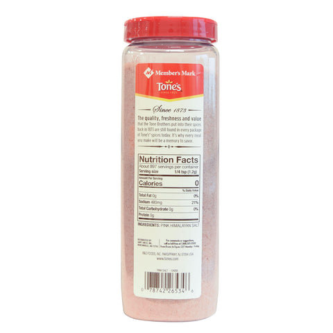 Member's Mark Himalayan Pink Salt (38 oz.)