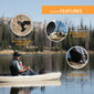 Lifetime 10' Tamarack Angler Kayak 2 Pack With Paddles