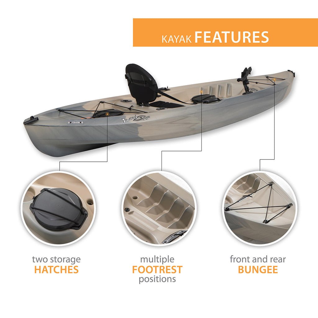 lifetime tamarack angler 100 fishing kayak rod holder Lifetime Tamarack Angler 10' Fishing Kayak – Openbax