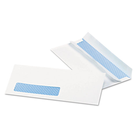 Quality Park - Left Window Envelopes, #10, Security Tint, Redi-Seal - 500 Count