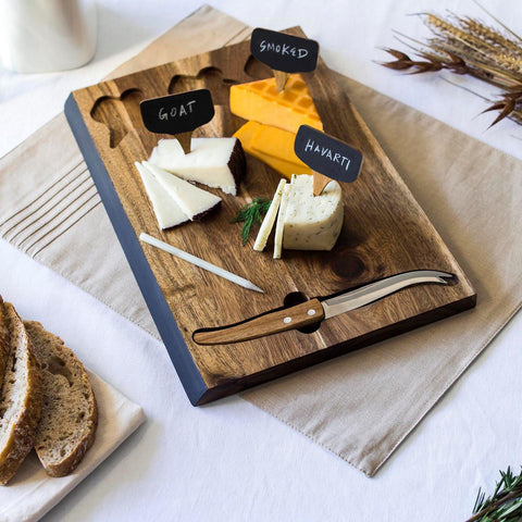 Cheese Serving Board and Marker Set