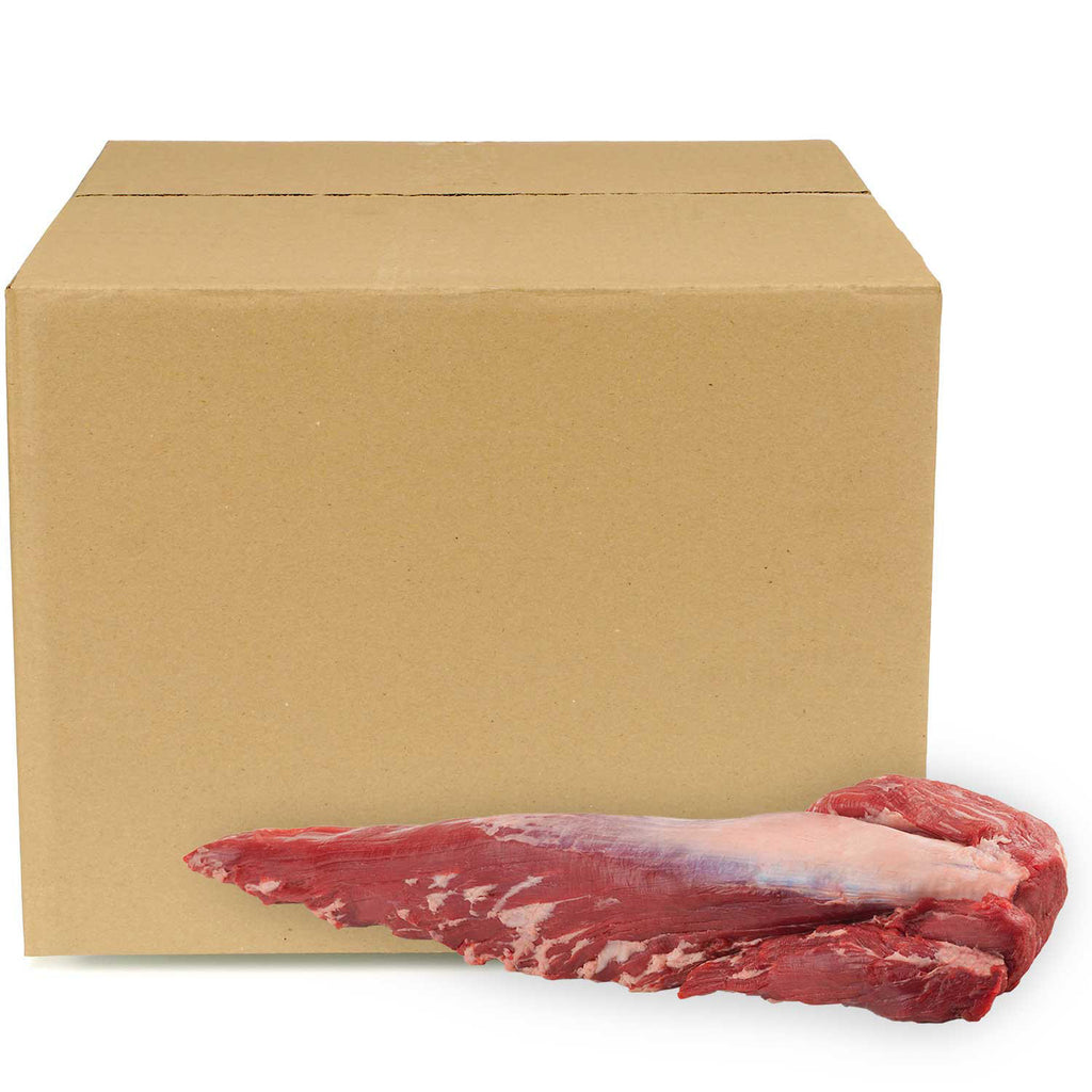 USDA Choice Angus Beef Whole Tenderloin. Bulk Wholesale Case (12 pieces per case. priced per pound)