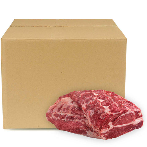 Whole Beef Chuck Roll. Bulk Wholesale Case (3-4 pieces per case. priced per pound)