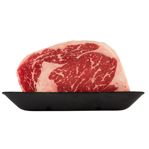 USDA Prime Ribeye Roast Beef. Trayed (priced per pound)