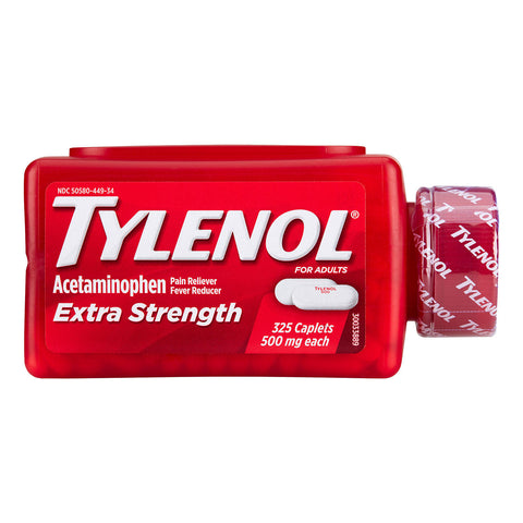 Tylenol Extra Strength Caplets Pain Relief 500mg (325 ct.)