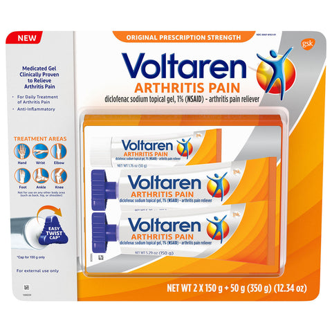 Voltaren Topical Arthritis Pain Relief Gel (5.3 oz. 2 pk. + 1.7 oz.)
