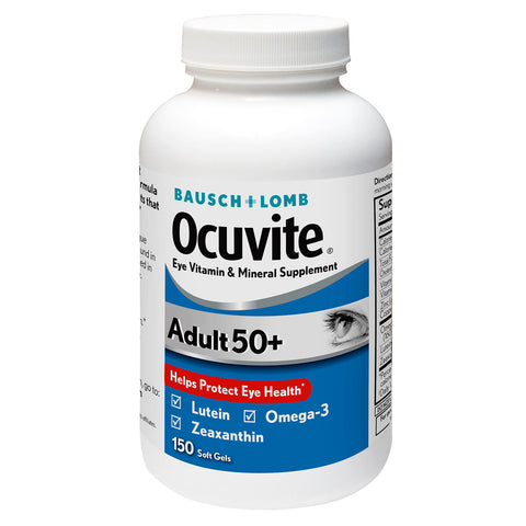 Bausch + Lomb Ocuvite Supplement Adult 50+ (150 ct.)