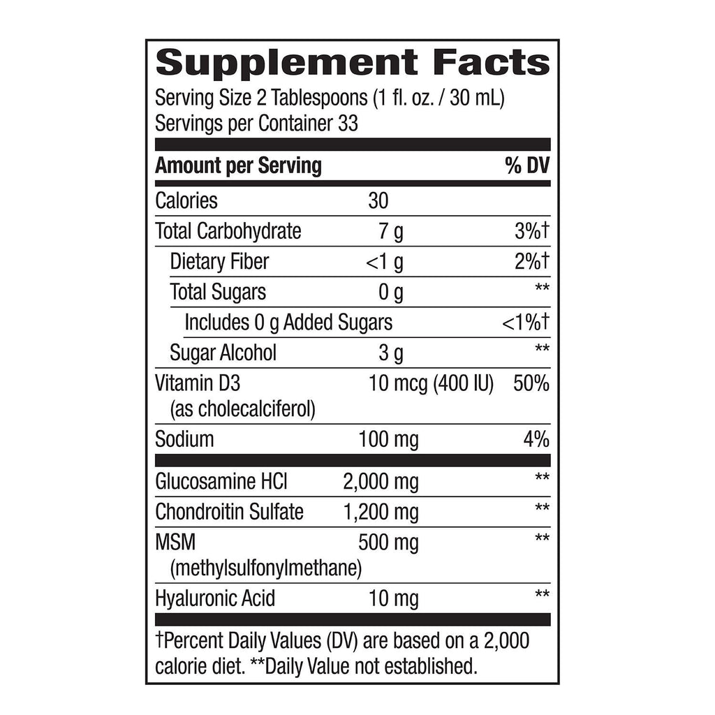 Wellesse Joint Movement Glucosamine Liquid Dietary Supplement (33.8 fl. oz.)