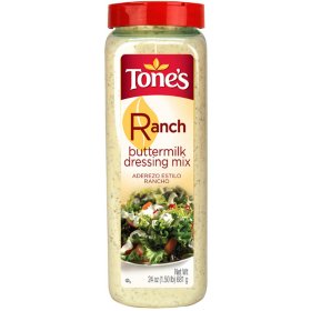 Tone's Ranch Buttermilk Dressing Mix (24 oz.) 2 pk.