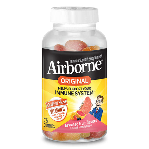 Airborne Immune Support Gummies. Assorted Fruit Flavors (75 ct.)