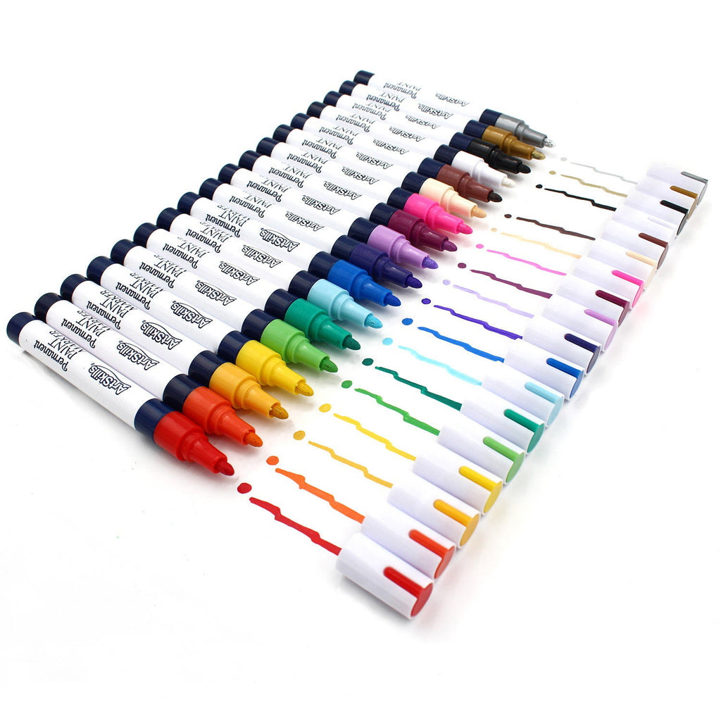 ArtSkills Permanent Double Tipped Poster Assorted Color Markers