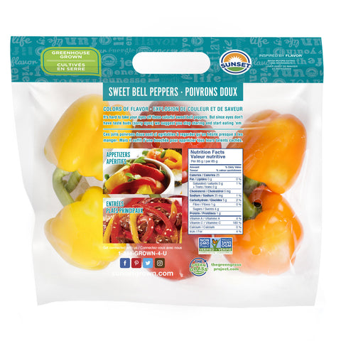 Multi Bell Sweet Peppers (6 ct.)