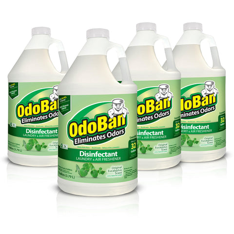 OdoBan Odor Eliminator and Disinfectant Concentrate, Eucalyptus Scent (4 pk.)