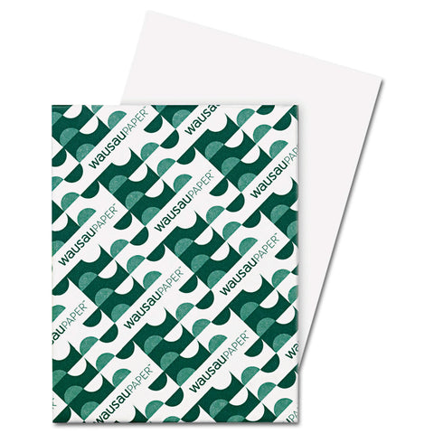 Wausau - Exact Index Card Stock, 90lb, 94 Bright, White - 500 Sheets