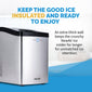 NewAir Countertop Nugget Ice Maker in Stainless Steel