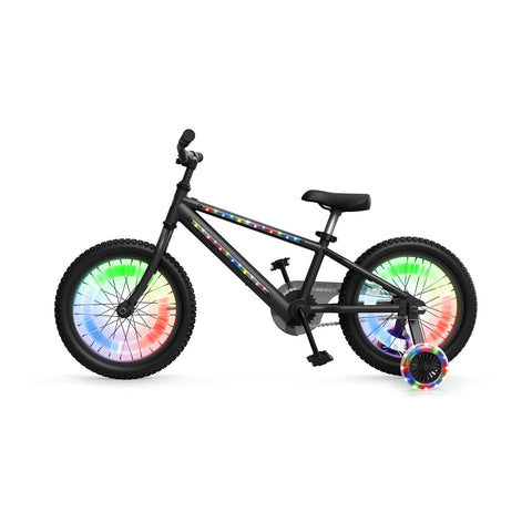 Jetson Aura Light-Up Bike - 16", Black