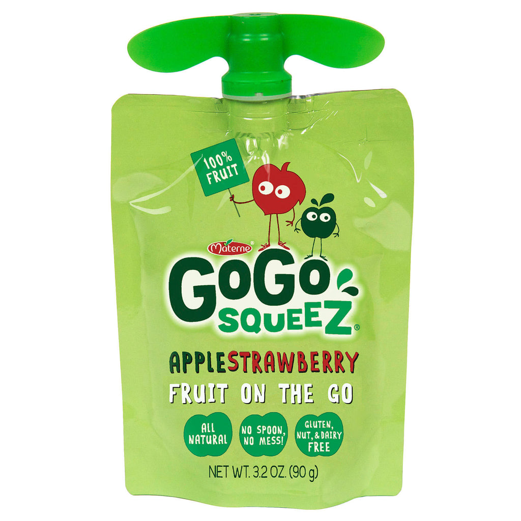 GoGo squeeZ Applesauce, Apple/Cinnamon/Strawberry/GIMME Five (3.2 oz., 28 pk.)