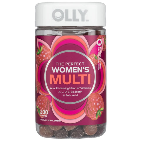 OLLY Women's Multi Vitamin Gummies with Biotin. Blissful Berry (200 ct.)
