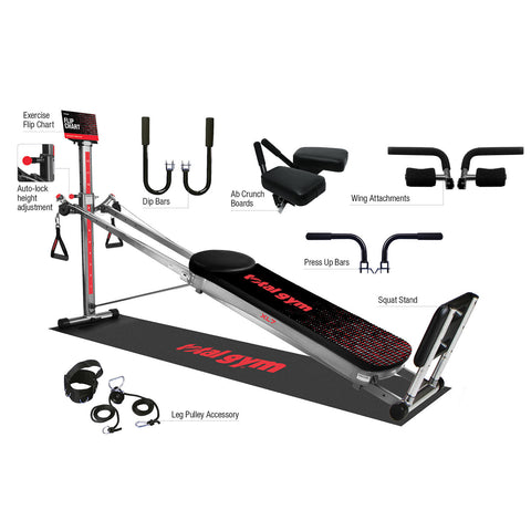 Total Gym XL7 Home Gym with Workout DVDs