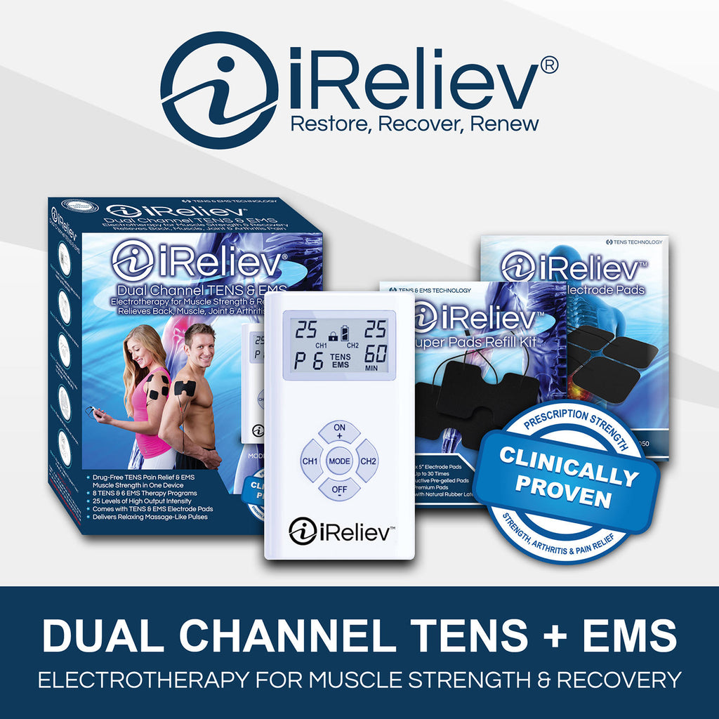 How to use iReliev's TENS EMS System 