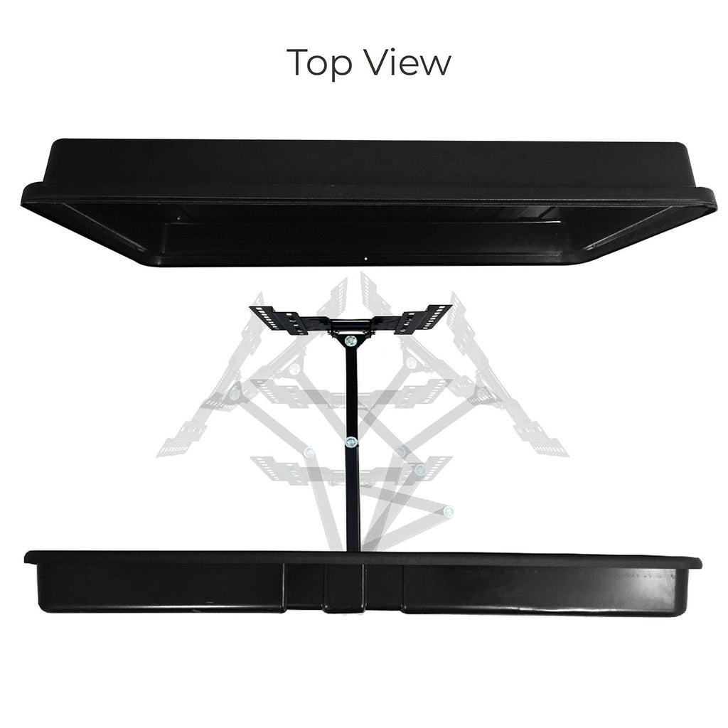 Storm Shell Weatherproof TV Enclosure with TV Mount