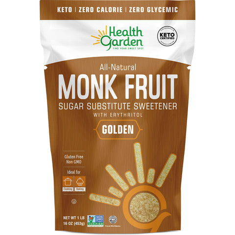 Health Garden Monk Fruit Golden Sweetener (1 lb.) 4 pk.
